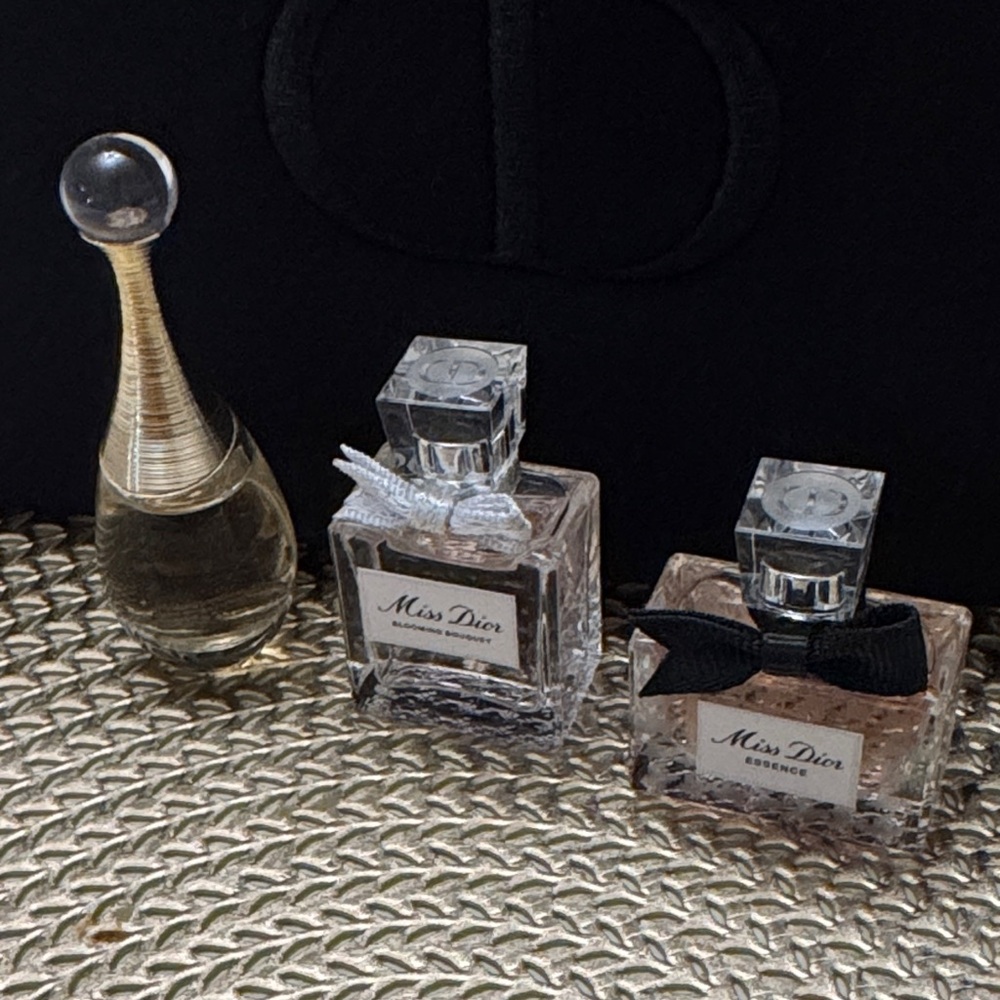 Dior Miss Dior Miniature Set with Black Pouch